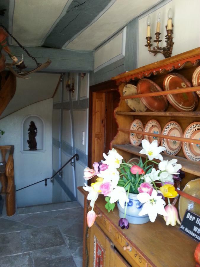 Roter Loewe Bed & Breakfast Heiligkreuzsteinach Dış mekan fotoğraf