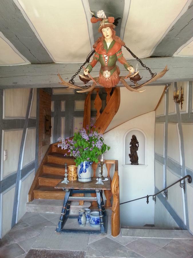 Roter Loewe Bed & Breakfast Heiligkreuzsteinach Dış mekan fotoğraf